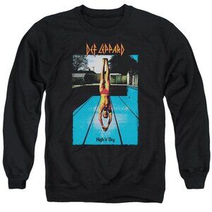 Def Leppard High N Dry Rock Band Sweatshirt Vintage 73
